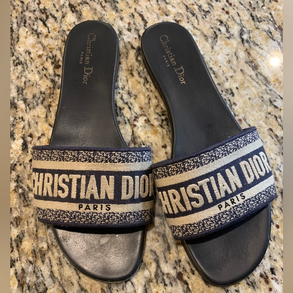 Christian Dior slides. Size 41